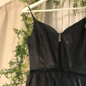 Leather Zara Dress